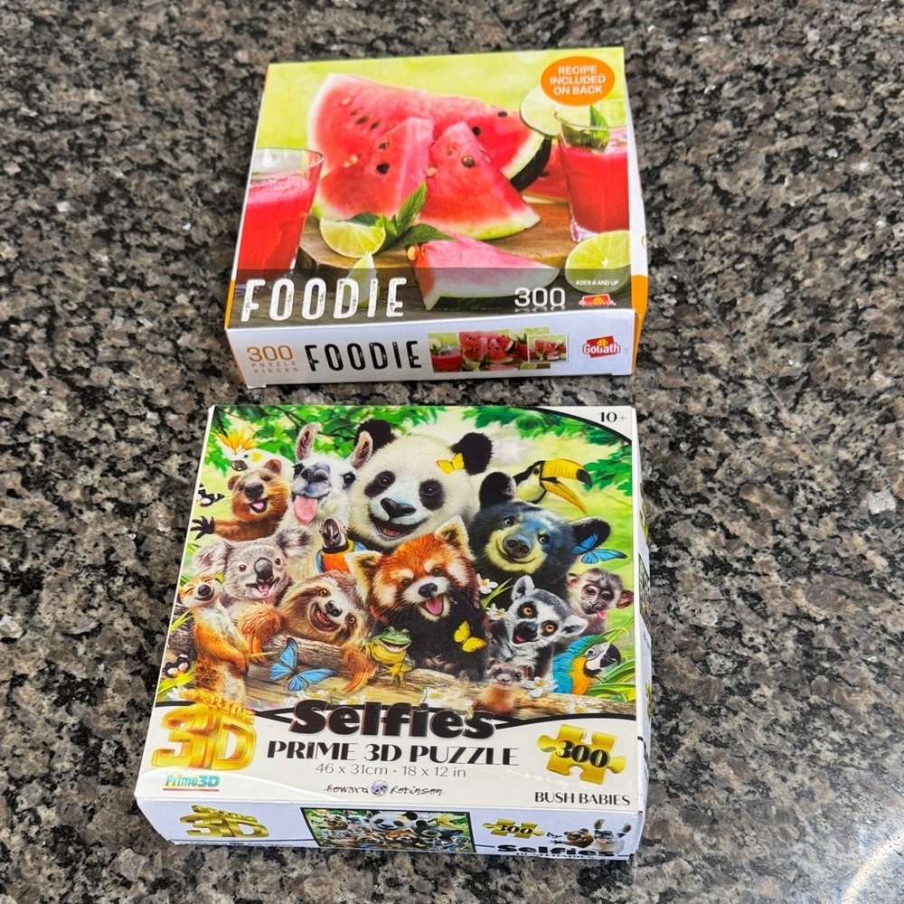 Puzzle Prime 3D Puzzle - Colorful Animals (White/Multicolor) NEW